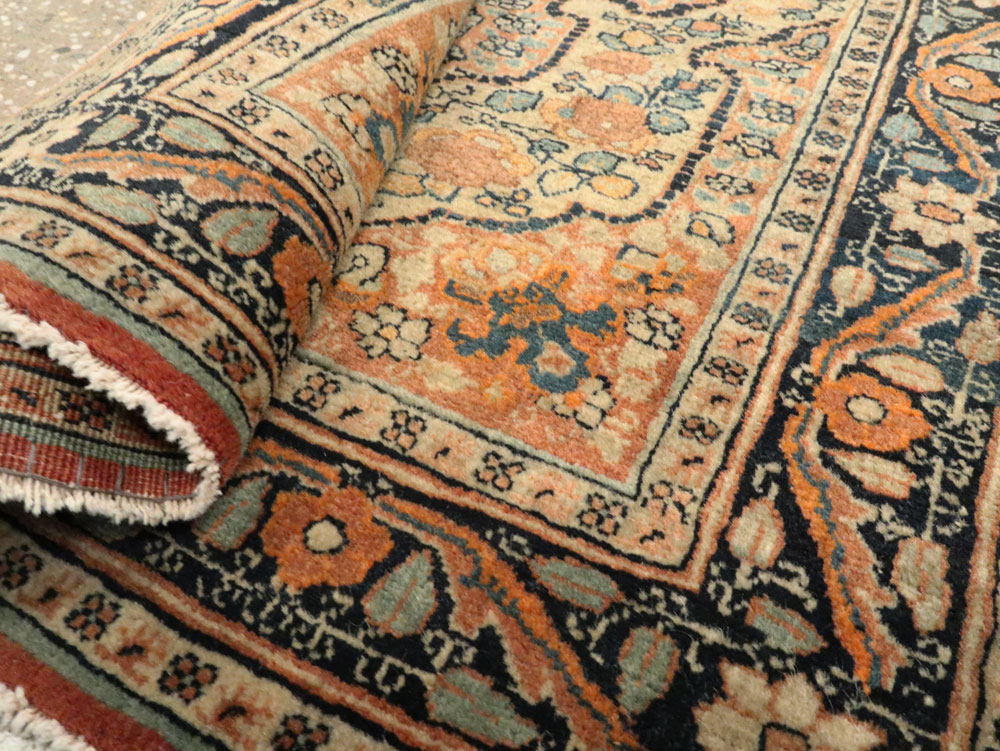 Antique Persian Tabriz Hagi Jilili Rug, No.24404 - Staging