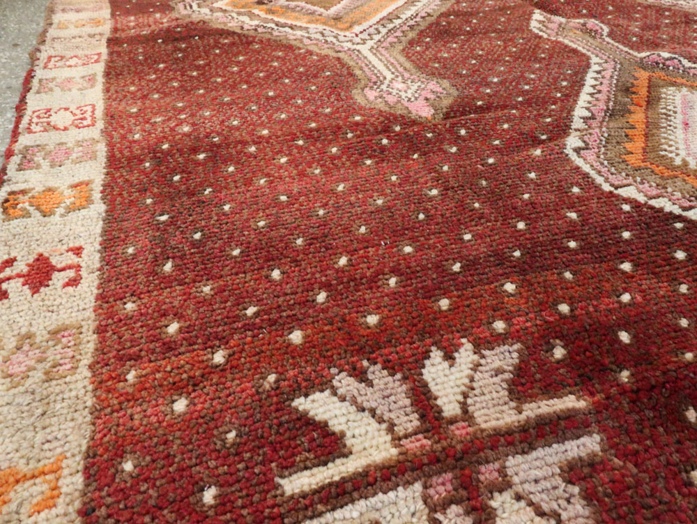 Vintage Turkish Anatolian Gallery Carpet, No.24418 - Staging