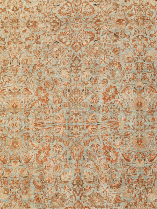 Antique Persian Tabriz Carpet, No.24439 - Staging