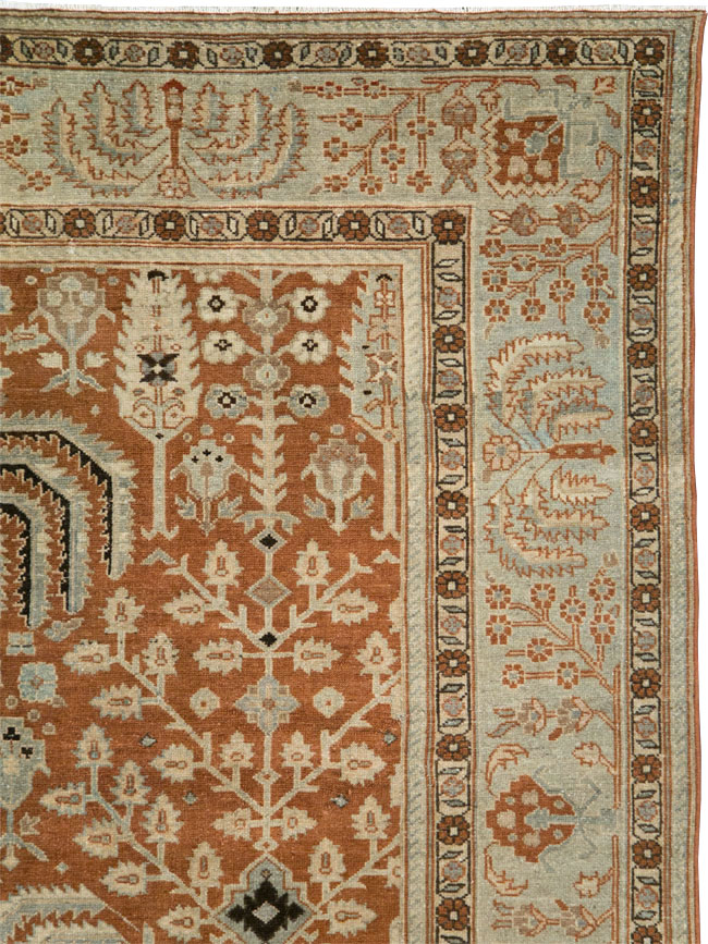 Vintage Persian Malayer Carpet, No.24441 - Staging