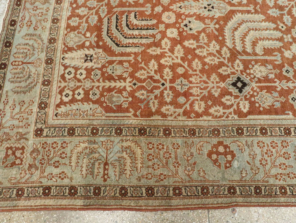 Vintage Persian Malayer Carpet, No.24441 - Staging