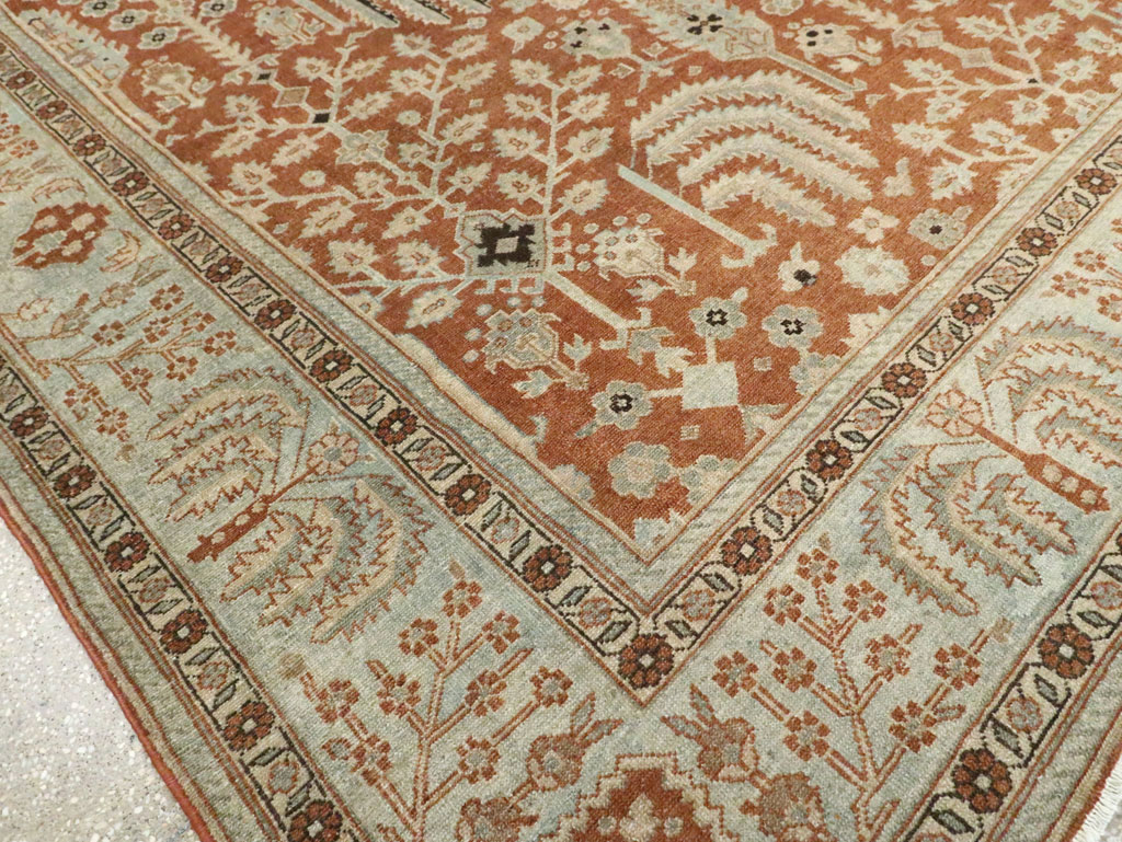 Vintage Persian Malayer Carpet, No.24441 - Staging