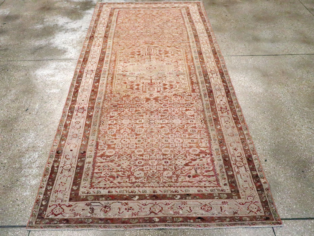 Antique Persian Malayer Gallery Rug, No.24446 - Staging