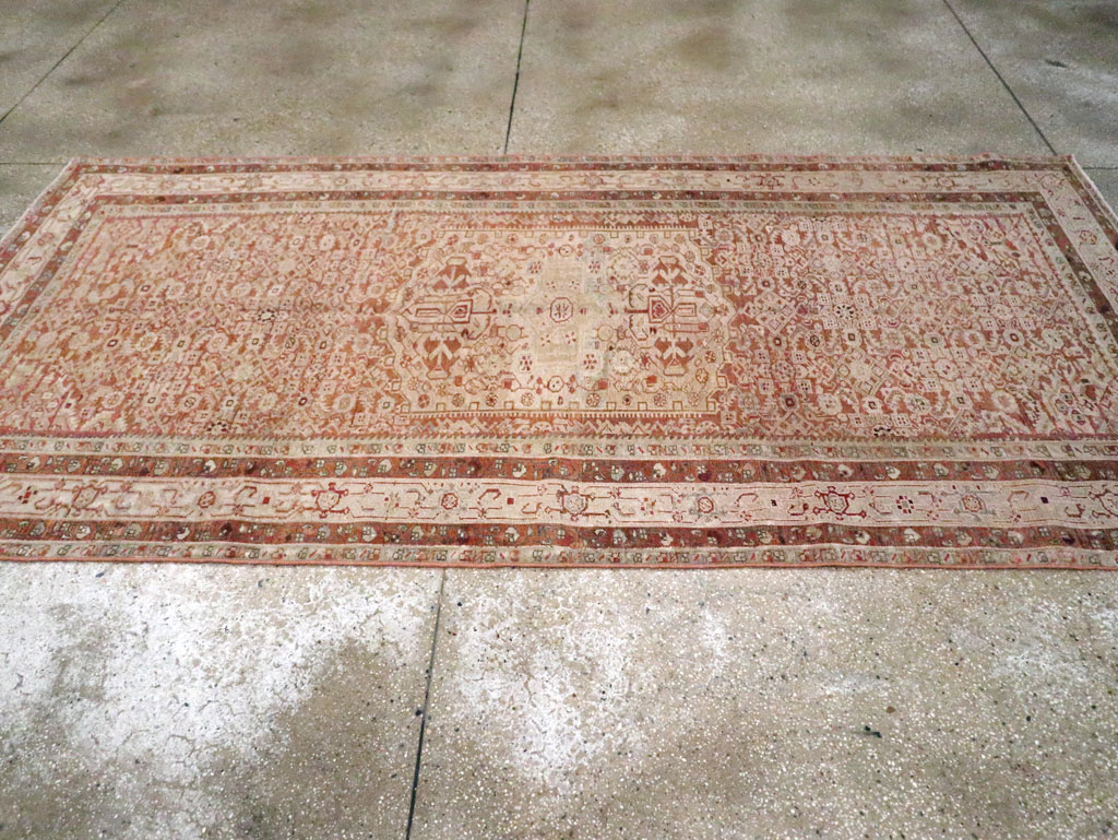 Antique Persian Malayer Gallery Rug, No.24446 - Staging