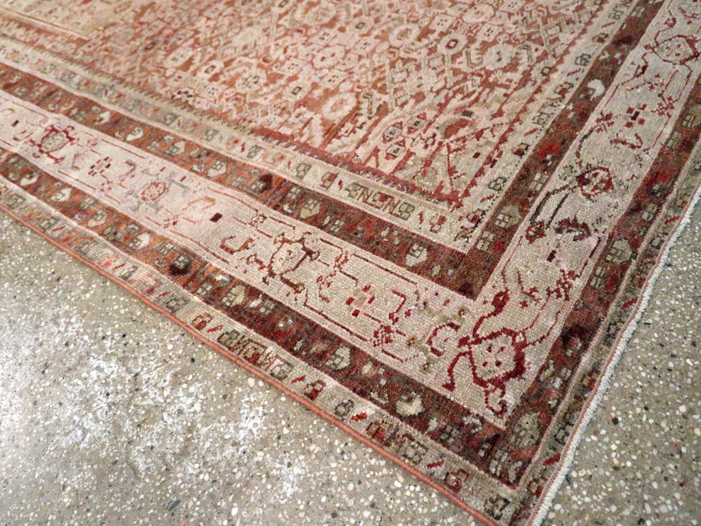 Antique Persian Malayer Gallery Rug, No.24446 - Staging