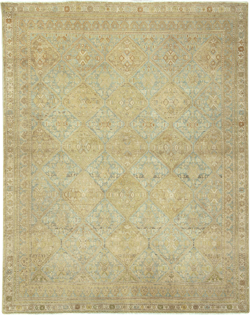 Vintage Persian Afshar Rug, No.24448 - Staging