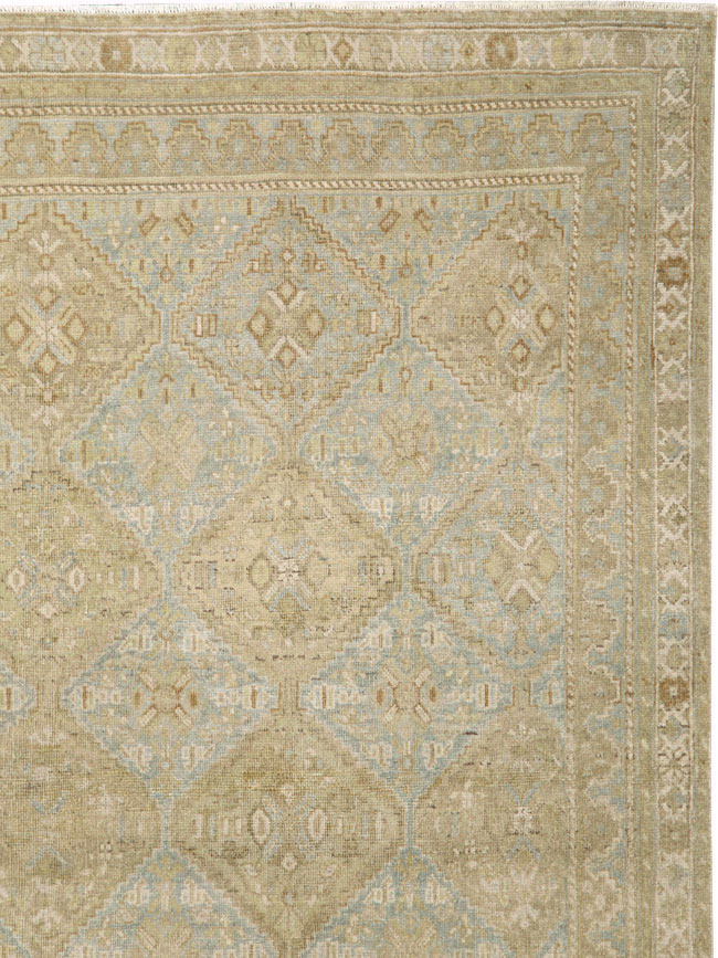 Vintage Persian Afshar Rug, No.24448 - Staging
