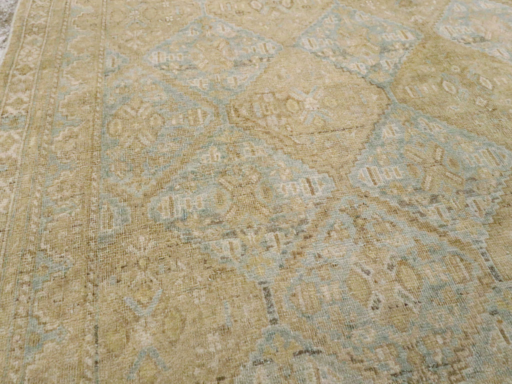 Vintage Persian Afshar Rug, No.24448 - Staging