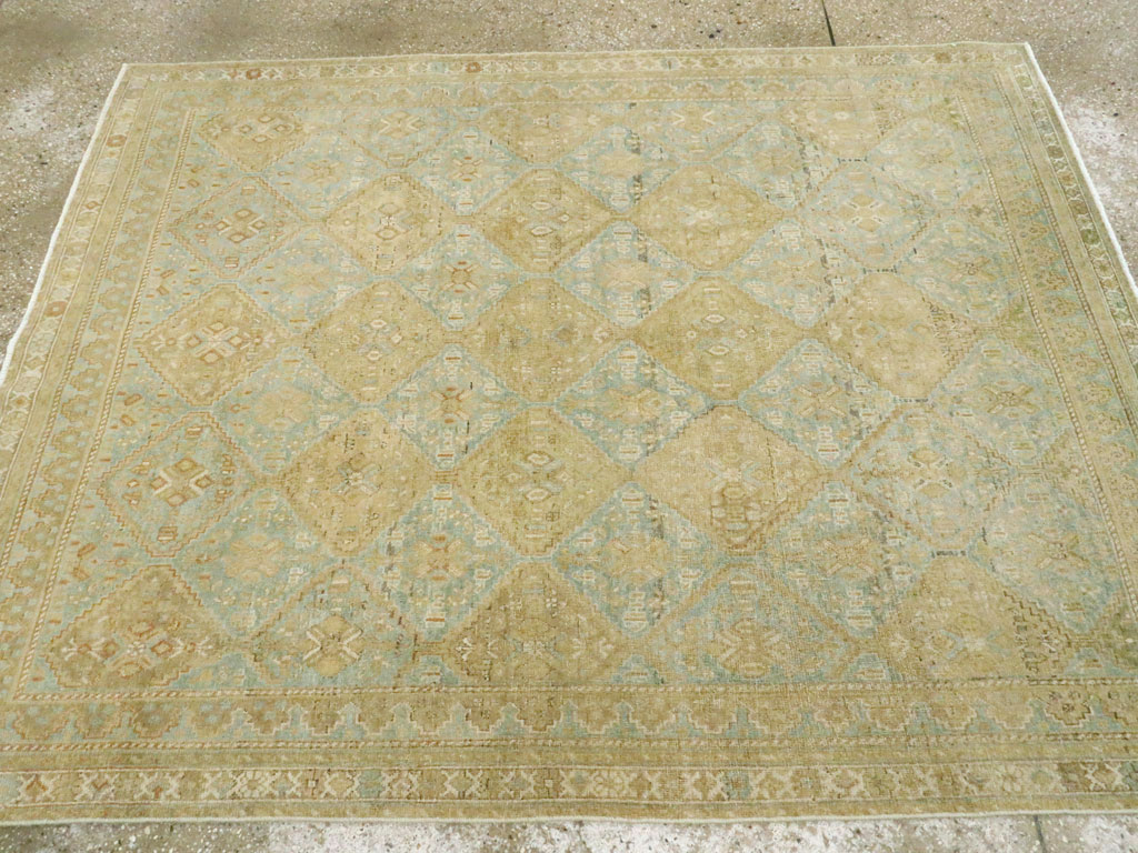 Vintage Persian Afshar Rug, No.24448 - Staging