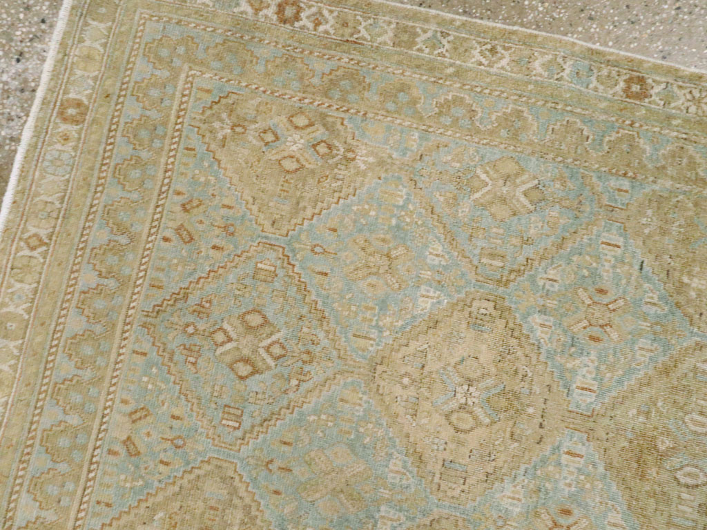 Vintage Persian Afshar Rug, No.24448 - Staging