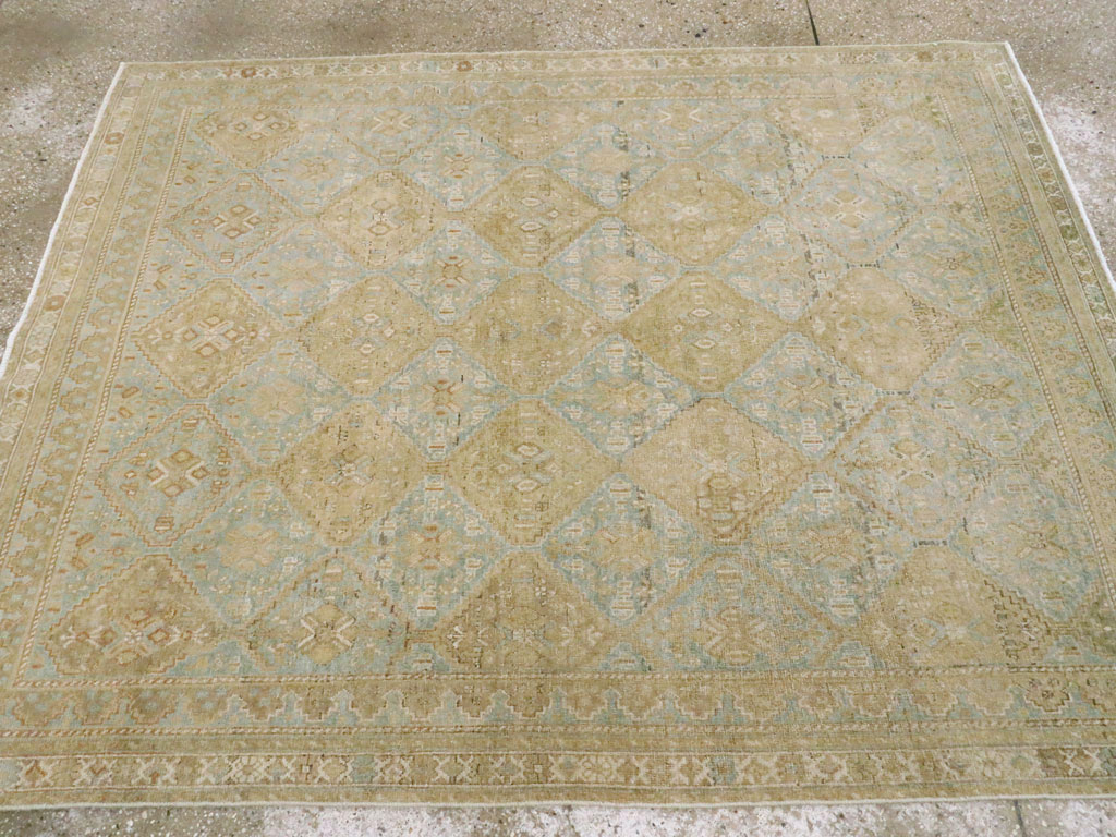 Vintage Persian Afshar Rug, No.24448 - Staging
