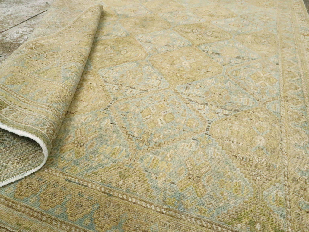 Vintage Persian Afshar Rug, No.24448 - Staging