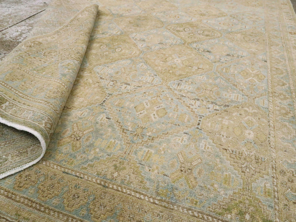 Vintage Persian Afshar Rug, No.24448 - Staging