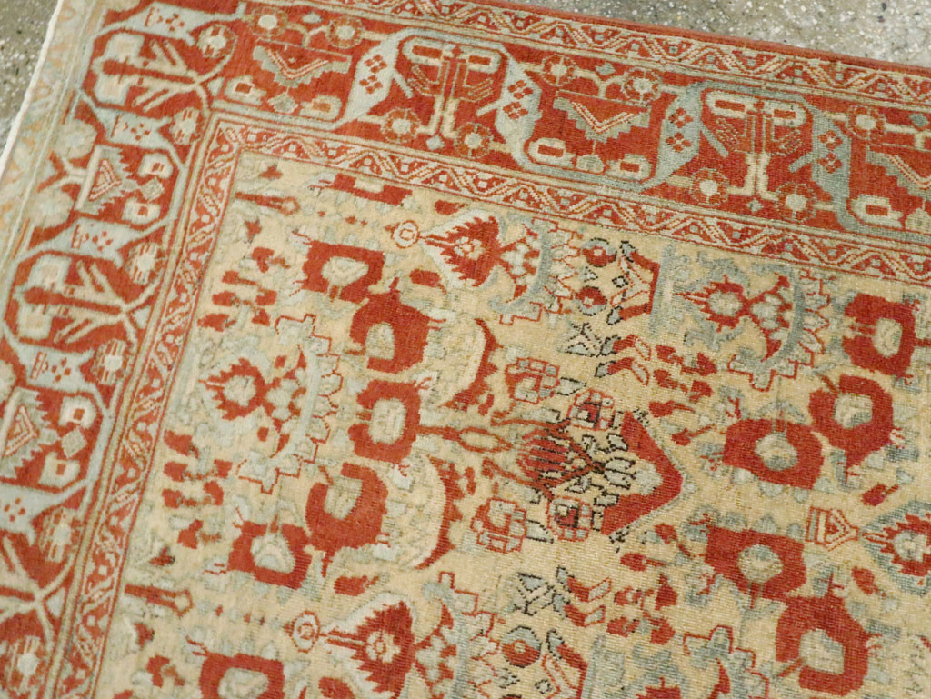 Vintage Persian Afshar Rug, No.24450 - Staging
