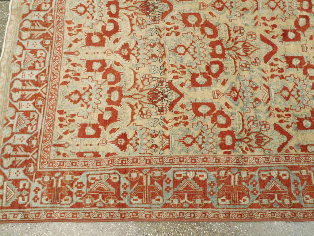 Vintage Persian Afshar Rug, No.24450 - Staging