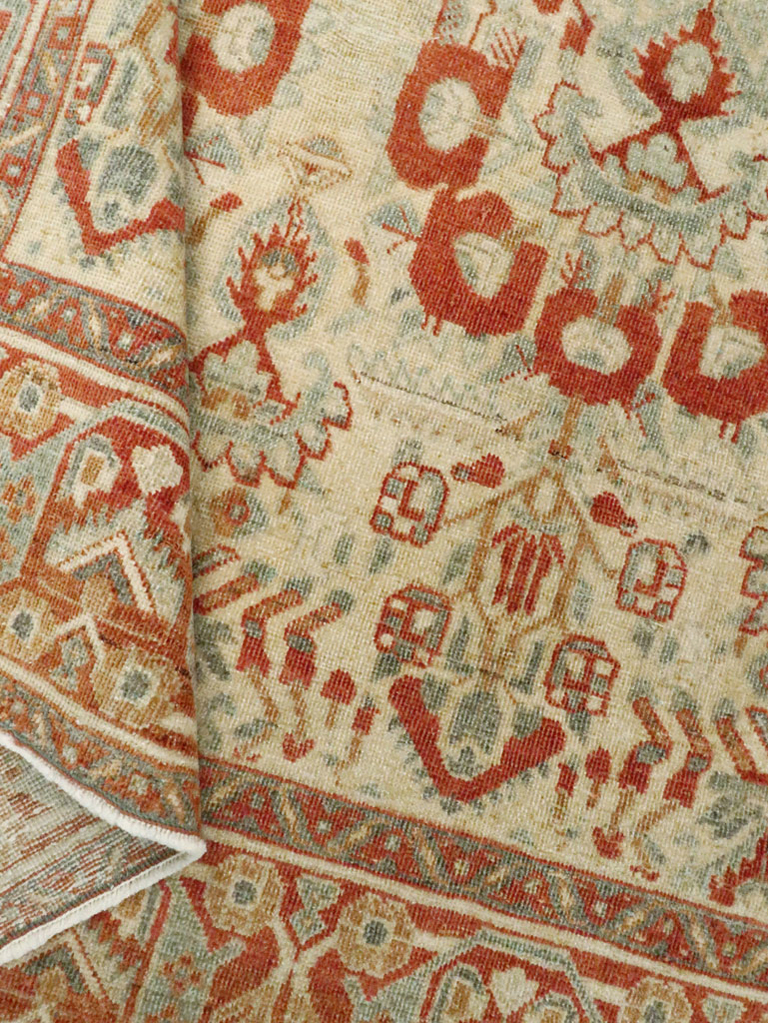 Vintage Persian Afshar Rug, No.24450 - Staging