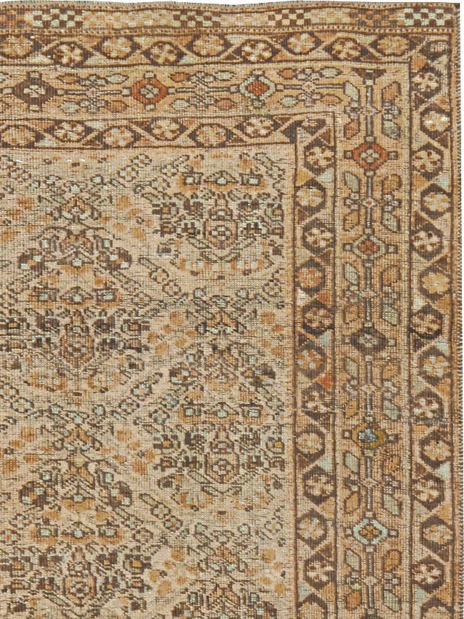Antique Persian Afshar Rug, No.24453 - Staging