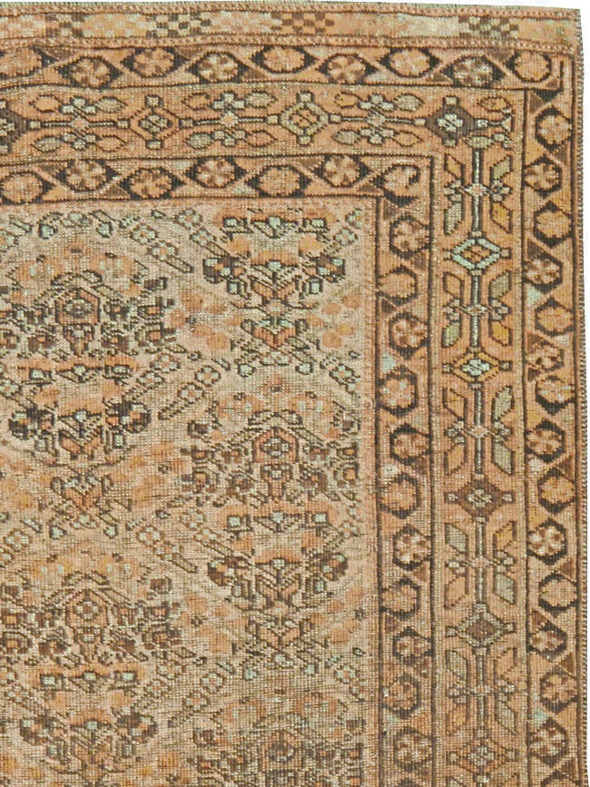 Antique Persian Afshar Rug, No.24453 - Staging