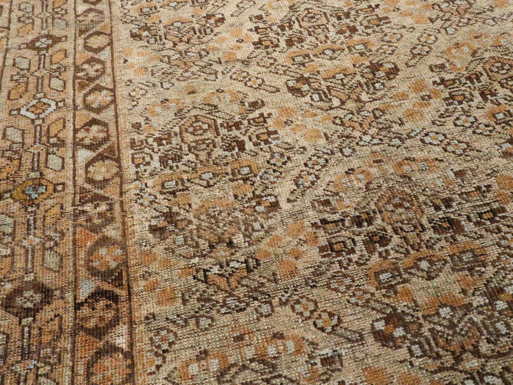 Antique Persian Afshar Rug, No.24453 - Staging