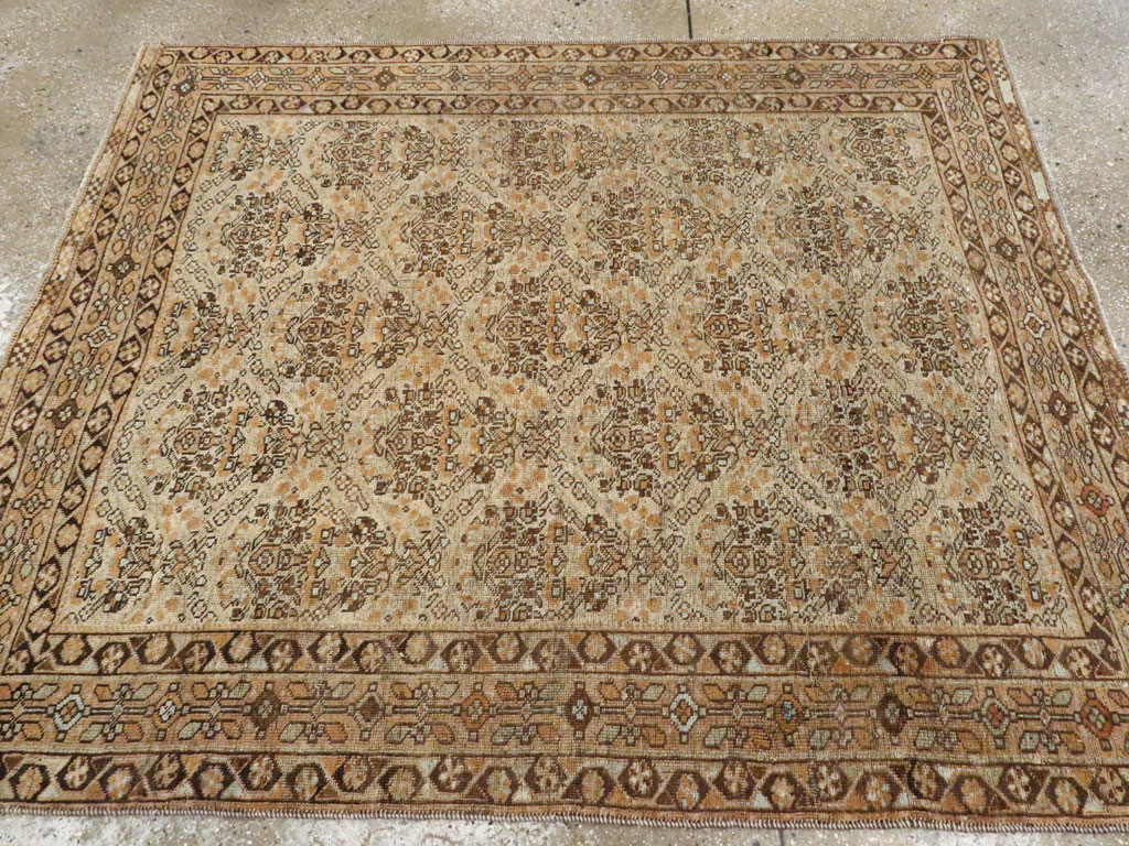 Antique Persian Afshar Rug, No.24453 - Staging