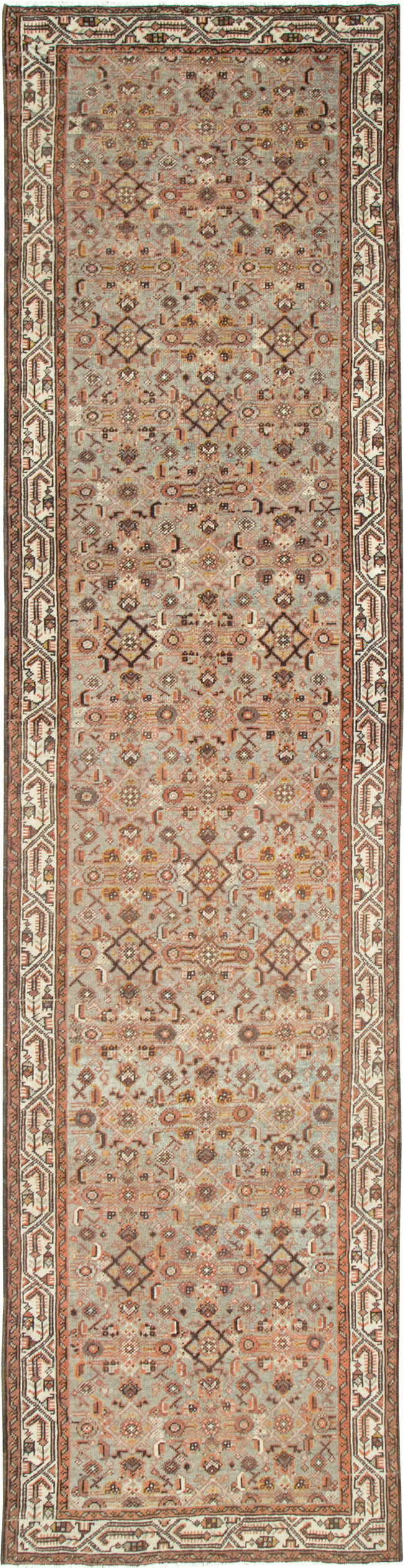 Vintage Persian Malayer Runner, No.24456 - Staging
