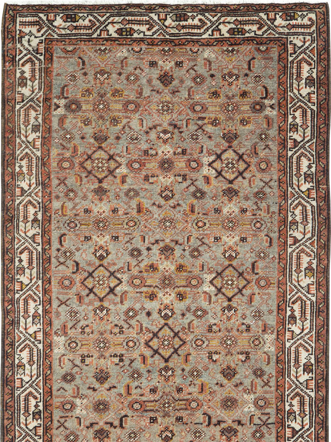 Vintage Persian Malayer Runner, No.24456 - Staging