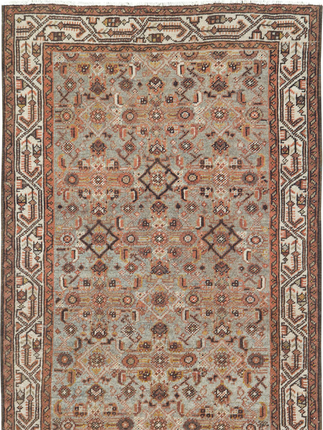 Vintage Persian Malayer Runner, No.24456 - Staging
