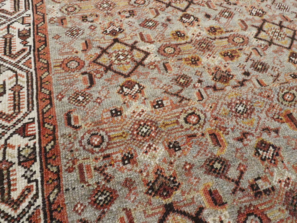 Vintage Persian Malayer Runner, No.24456 - Staging
