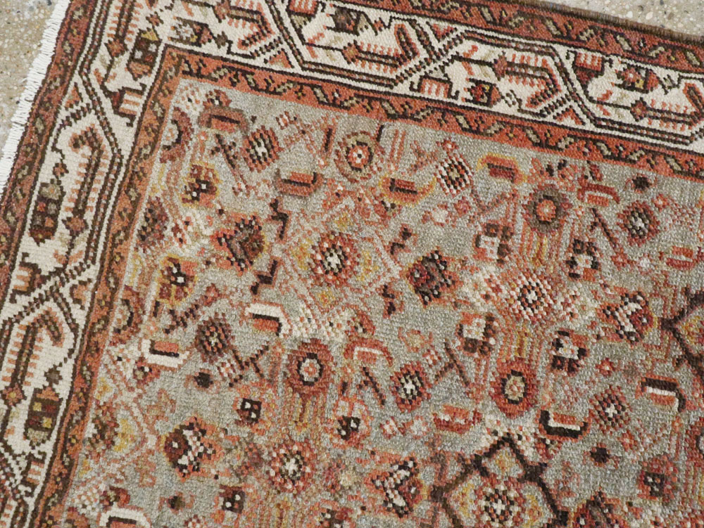 Vintage Persian Malayer Runner, No.24456 - Staging