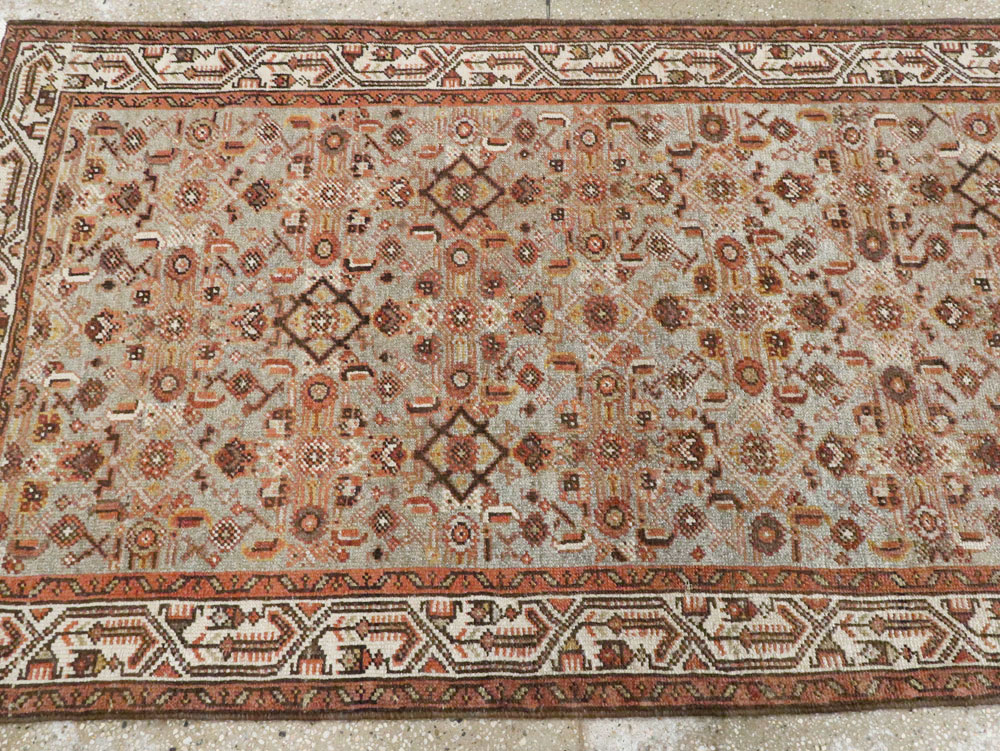 Vintage Persian Malayer Runner, No.24456 - Staging