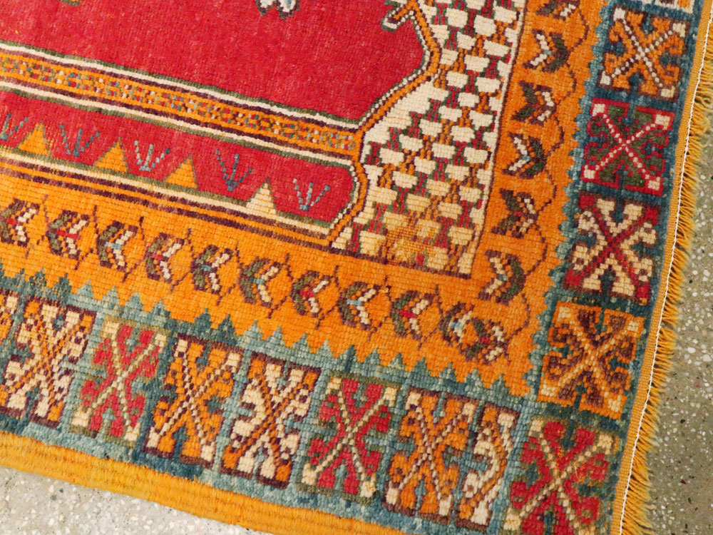 Vintage Moroccan Rug, No.24462 - Staging