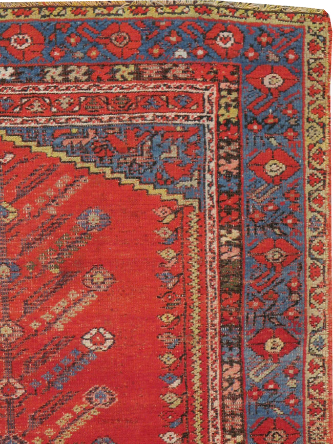 Antique Turkish Kula Rug, No.24484 - Staging