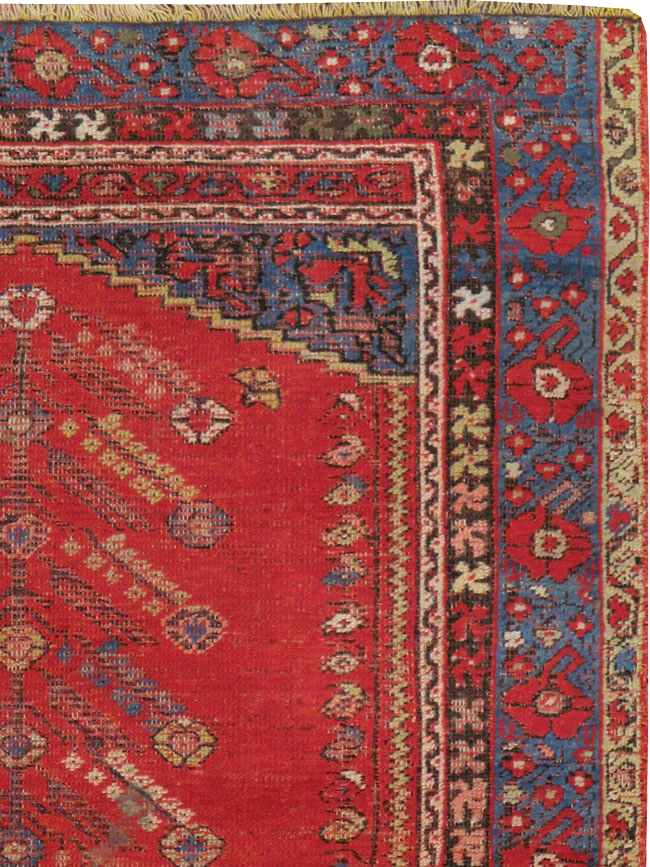 Antique Turkish Kula Rug, No.24484 - Staging