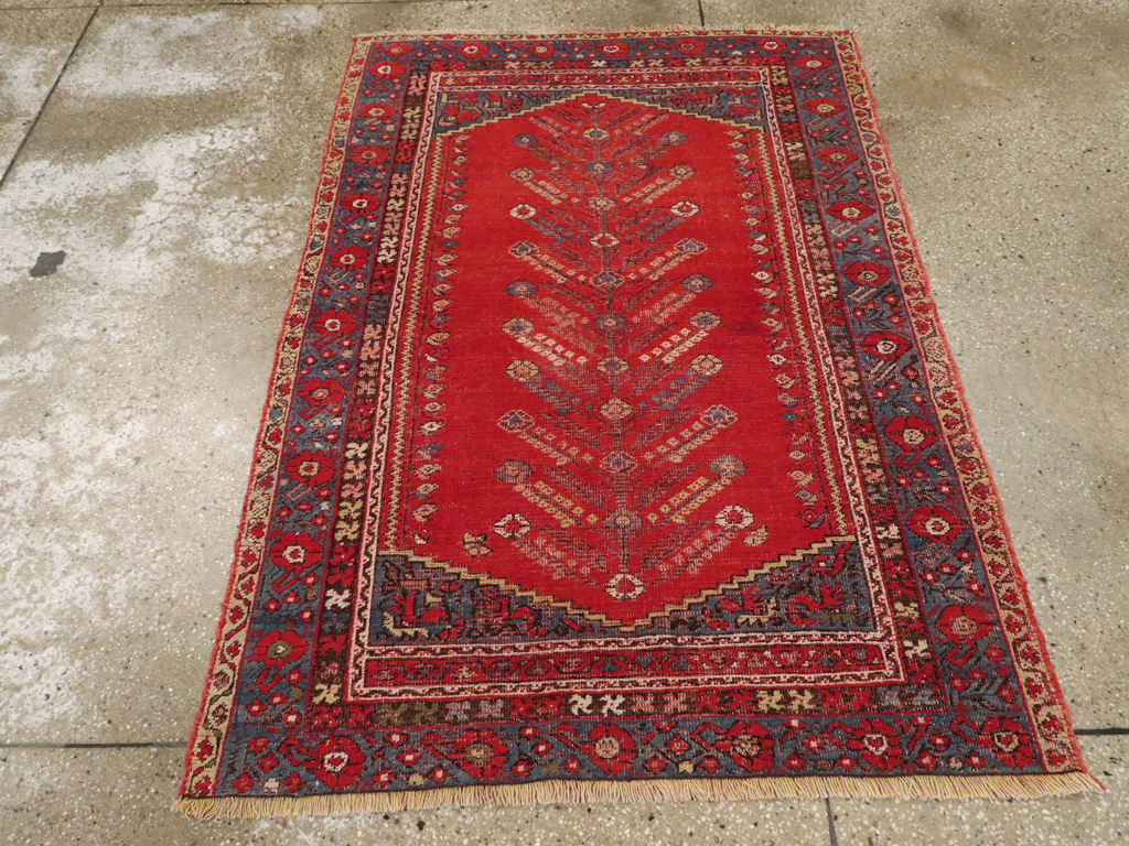 Antique Turkish Kula Rug, No.24484 - Staging