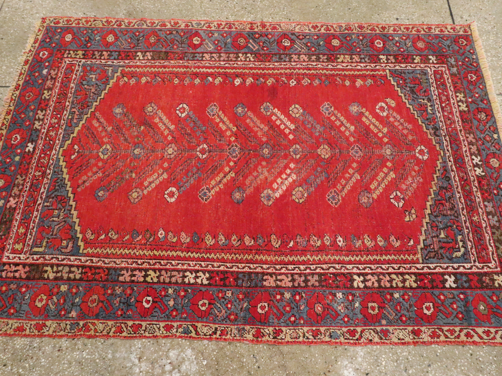 Antique Turkish Kula Rug, No.24484 - Staging