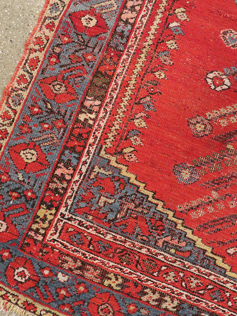 Antique Turkish Kula Rug, No.24484 - Staging