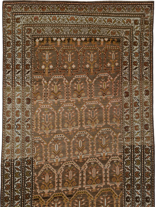 Antique Persian Kurd Runner, No.24485 - Staging