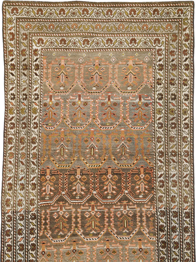 Antique Persian Kurd Runner, No.24485 - Staging