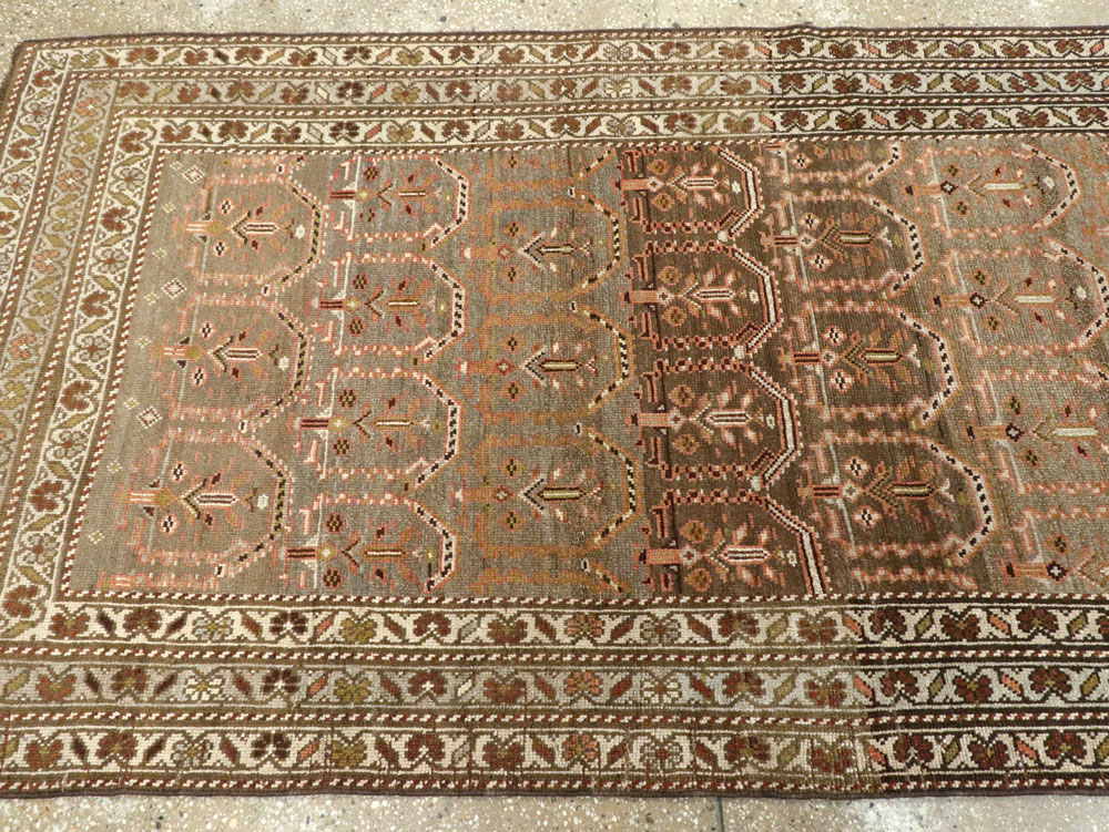 Antique Persian Kurd Runner, No.24485 - Staging