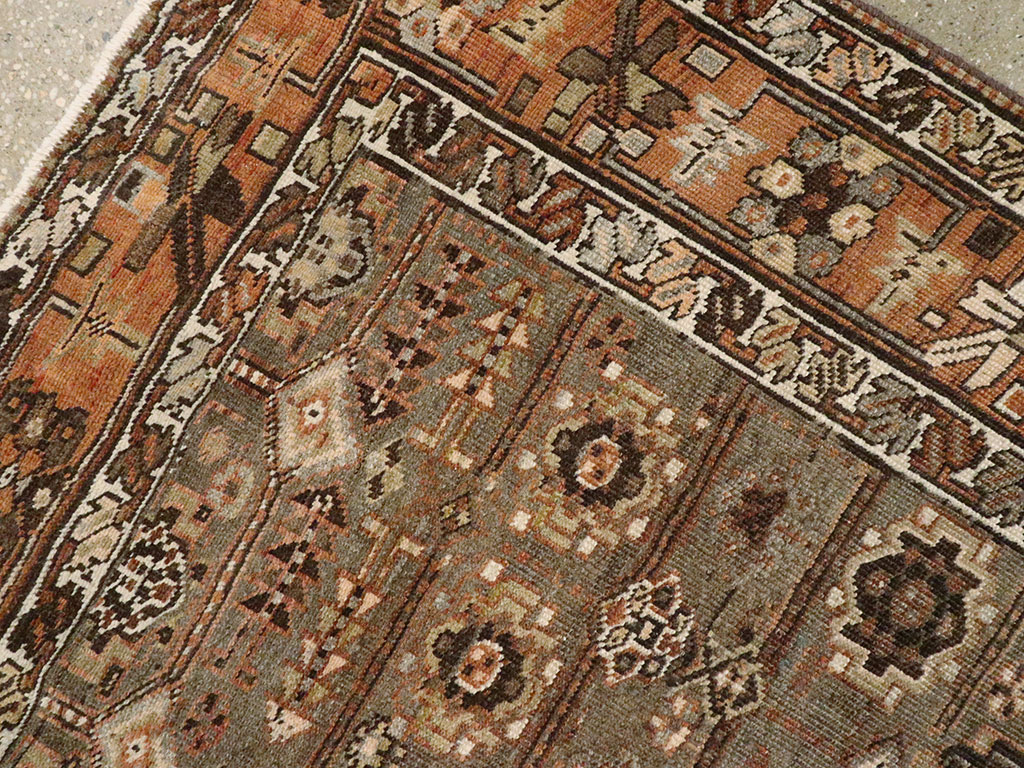 Antique Persian Kurdish Carpet, No.24486 - Staging