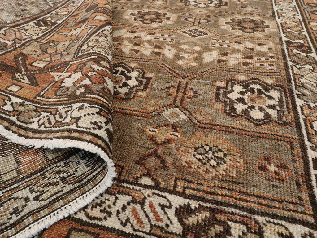 Antique Persian Kurdish Carpet, No.24486 - Staging