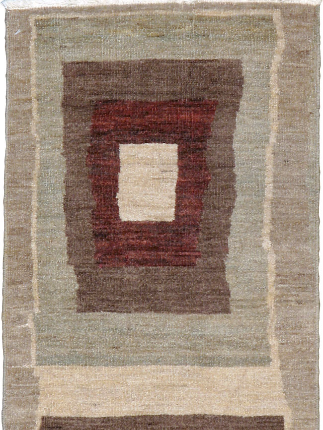 Modern Persian Tabriz Runner, No.24496 - Staging