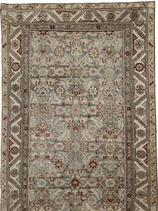 Antique Persian Malayer Runner, No.24502 - Staging