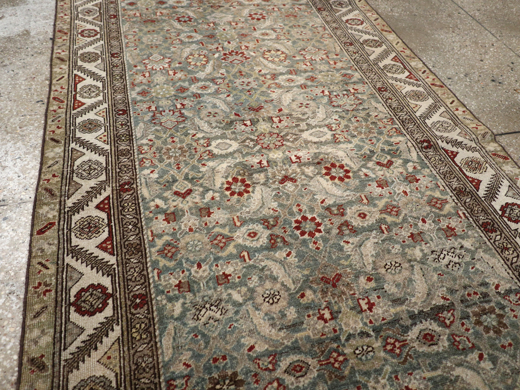 Antique Persian Malayer Runner, No.24502 - Staging