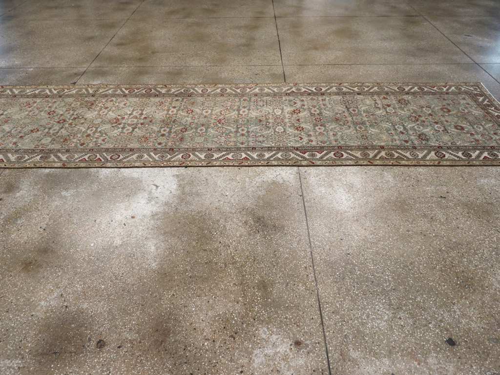 Antique Persian Malayer Runner, No.24502 - Staging