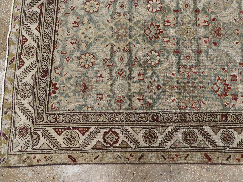 Antique Persian Malayer Runner, No.24502 - Staging