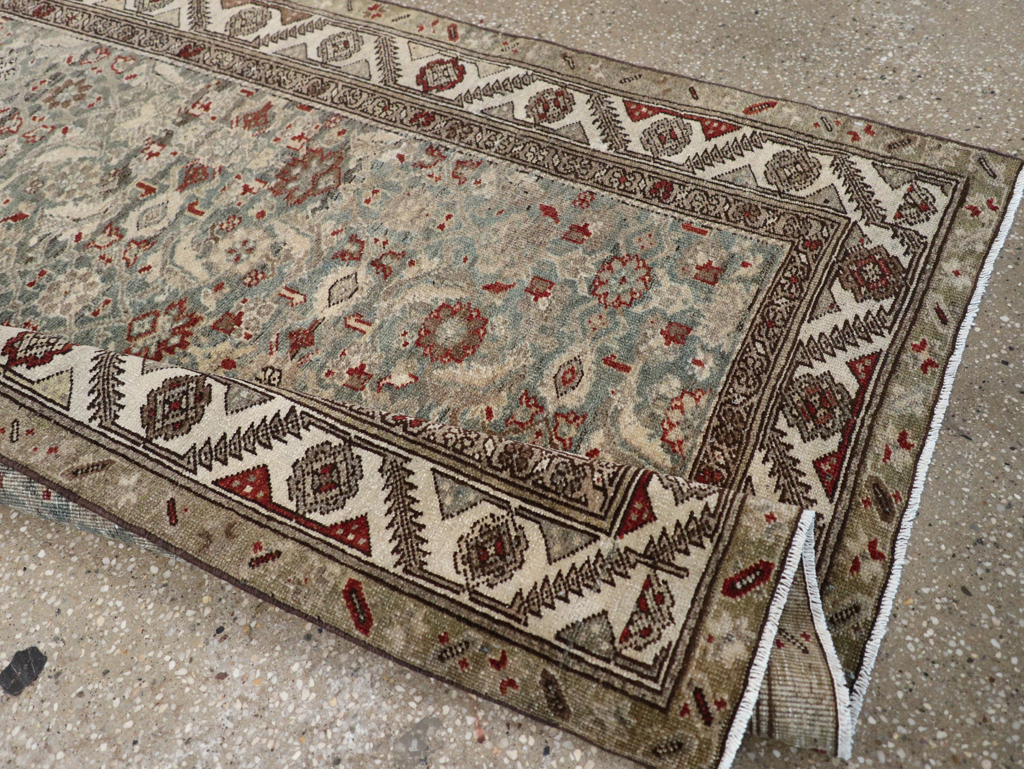 Antique Persian Malayer Runner, No.24502 - Staging