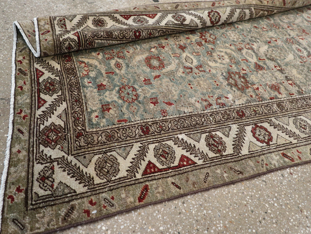 Antique Persian Malayer Runner, No.24502 - Staging