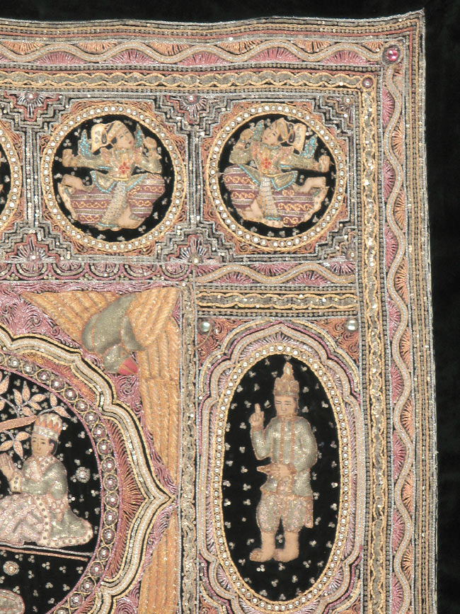 Vintage Burma Tapestry, No.24507 - Staging