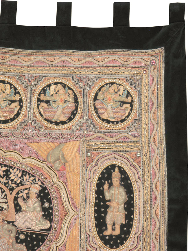 Vintage Burma Tapestry, No.24507 - Staging